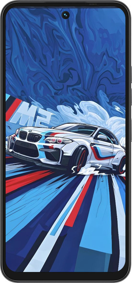 Силиконовый чехол БМВ для Tecno Spark 40 4G - 6292u-4116 изображение 