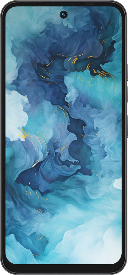 Силиконовый чехол Акварель для Tecno Spark 40 4G - 6320u-4116 изображение 