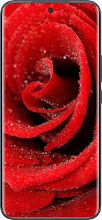 Силиконовый чехол Красная роза для Tecno Spark 40 Pro+ 4G - 529u-4118 изображение 