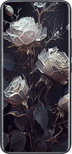Силиконовый чехол Розы 2 для Tecno Spark 40 Pro+ 4G - 5550u-4118 изображение 