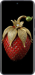Силиконовый чехол Клубника v3 для Tecno Spark 40 Pro+ 4G - 5638u-4118 изображение 