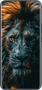 Силиконовый чехол Лев в сумерках для Tecno Spark 40 Pro+ 4G - 6154u-4118 изображение 