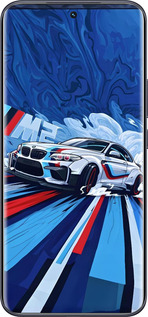 Силиконовый чехол БМВ для Tecno Spark 40 Pro+ 4G - 6292u-4118 изображение 