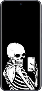 Силиконовый чехол Скелет делает Selfie для Tecno Spark 40 Pro+ 4G - 6535u-4118 изображение 