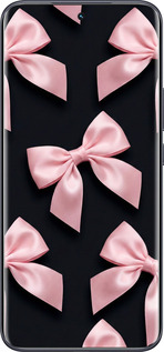 Силіконовий чехол Coquette Ribbons Dark Coquette для Tecno Spark 40 Pro+ 4G - 6767u-4118 изображение 