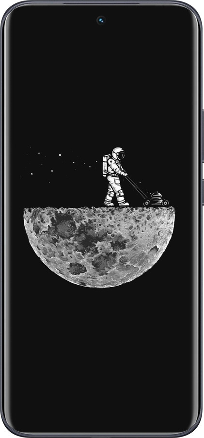 Силиконовый чехол Moon in dark для Tecno Spark 40 Pro+ 4G - 4176u-4118 изображение 