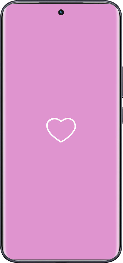Силиконовый чехол Сердце 2 для Tecno Spark 40 Pro+ 4G - 4863u-4118 изображение 