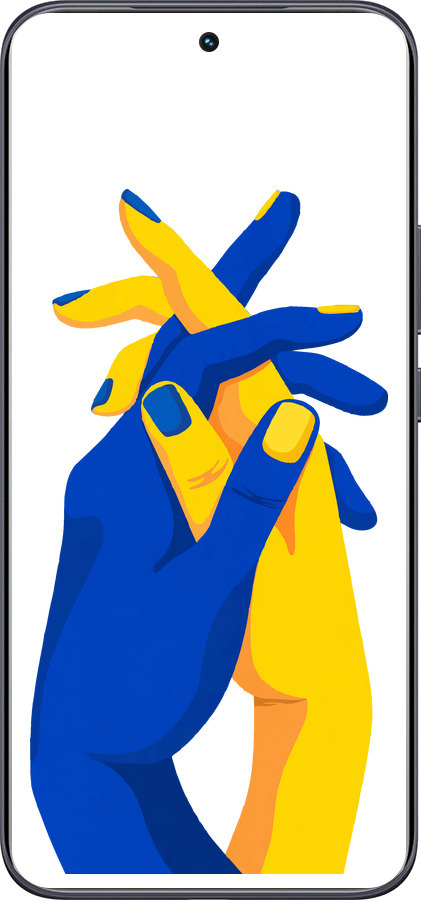 Силиконовый чехол Stand With Ukraine для Tecno Spark 40 Pro+ 4G - 5255u-4118 изображение 