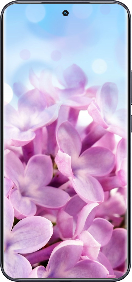 Силіконовий чехол Бузок для Tecno Spark 40 Pro+ 4G - 527u-4118 изображение 