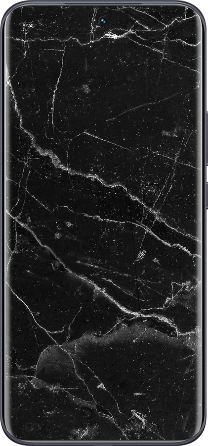Силиконовый чехол Черный мрамор v2 для Tecno Spark 40 Pro+ 4G - 5568u-4118 изображение 