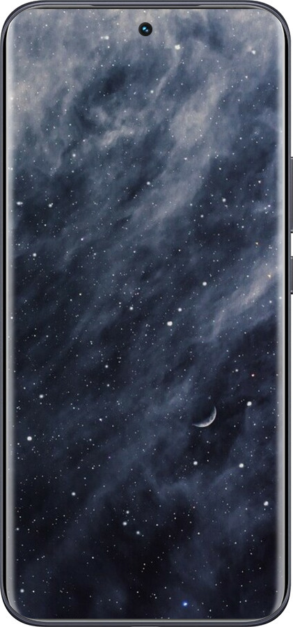 Силиконовый чехол Голубые облака, Голубая луна для Tecno Spark 40 Pro+ 4G - 6398u-4118 изображение 