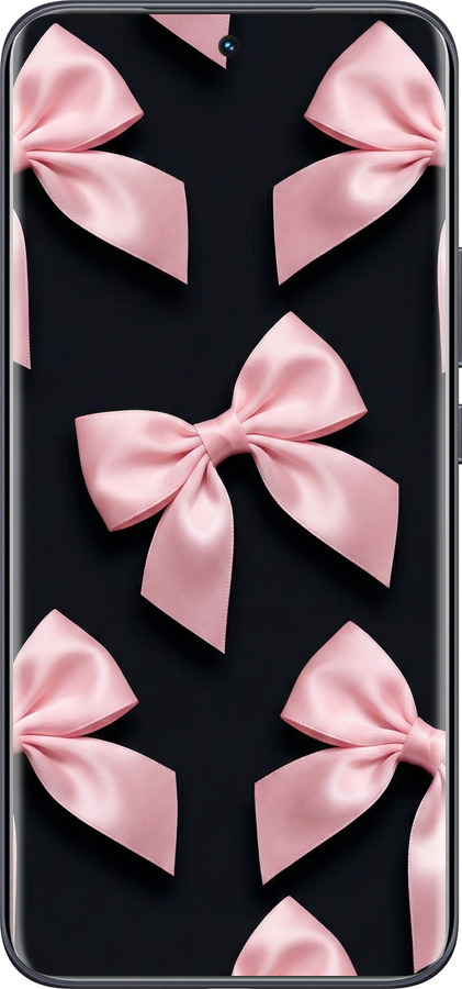 Силіконовий чехол Coquette Ribbons Dark Coquette для Tecno Spark 40 Pro+ 4G - 6767u-4118 изображение 