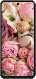 Силиконовый чехол Розы v2 для Tecno Spark 40C - 2320u-4127 изображение 