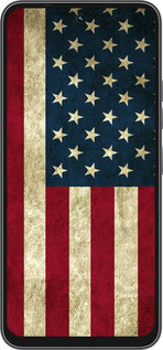 Силиконовый чехол Флаг США для Tecno Spark 40C - 395u-4127 изображение 
