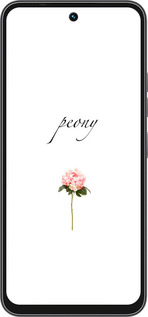 Силиконовый чехол Пион для Tecno Spark 40C - 4366u-4127 изображение 