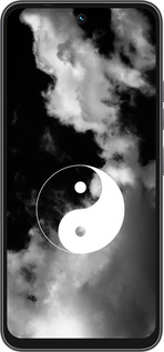 Силиконовый чехол Инь и Янь для Tecno Spark 40C - 4389u-4127 изображение 