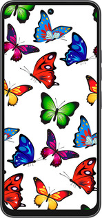 Силиконовый чехол Красочные мотыльки для Tecno Spark 40C - 4761u-4127 изображение 