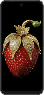 Силиконовый чехол Клубника v3 для Tecno Spark 40C - 5638u-4127 изображение 