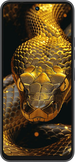 Силиконовый чехол Golden snake для Tecno Spark 40C - 6072u-4127 изображение 