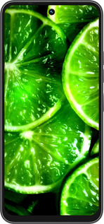 Силиконовый чехол Зелёные дольки лимона для Tecno Spark 40C - 852u-4127 изображение 