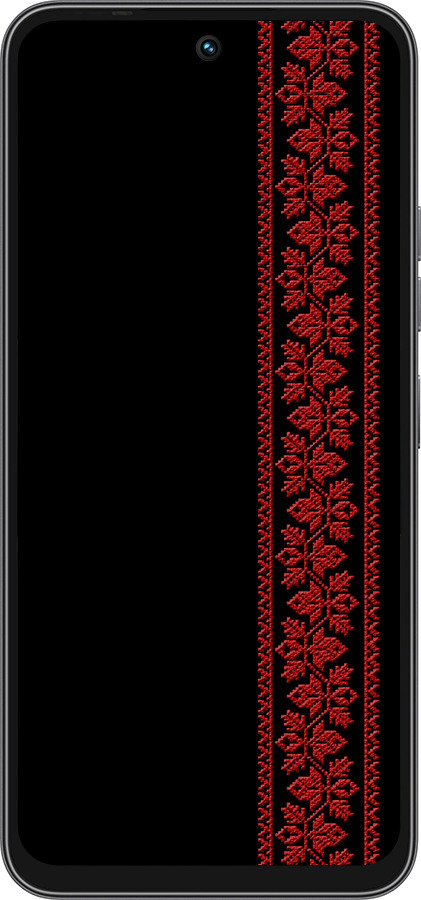 Силіконовий чехол Вишиванка 53 для Tecno Spark 40C - 2041u-4127 изображение 