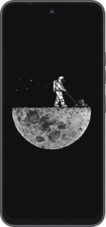 Силиконовый чехол Moon in dark для Tecno Spark 40C - 4176u-4127 изображение 