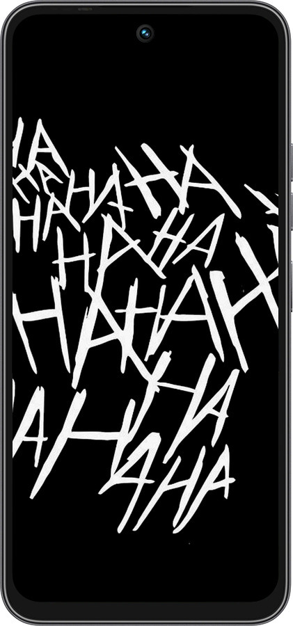 Силиконовый чехол joker hahaha для Tecno Spark 40C - 4509u-4127 изображение 