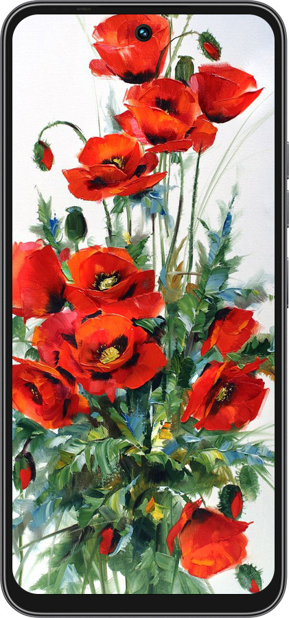 Силиконовый чехол Маки для Tecno Spark 40C - 523u-4127 изображение 