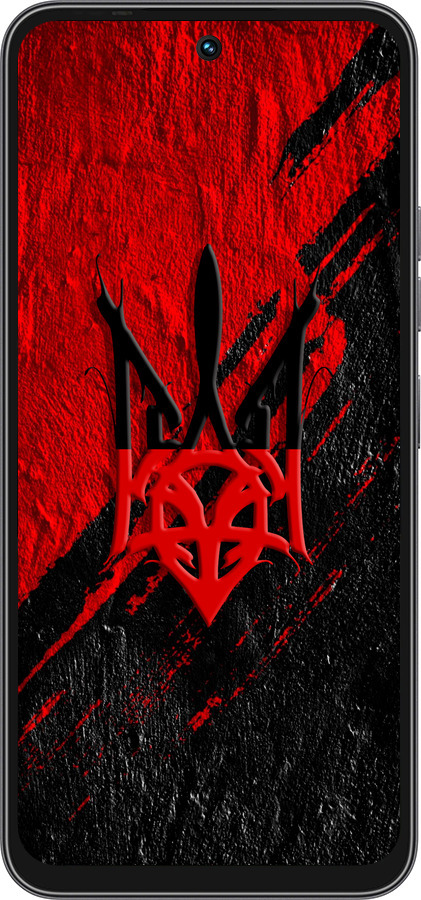 Силіконовий чехол Герб v4 для Tecno Spark 40C - 5293u-4127 изображение 