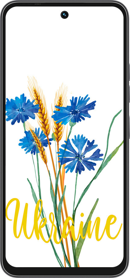 Силіконовий чехол Ukraine v2 для Tecno Spark 40C - 5445u-4127 изображение 