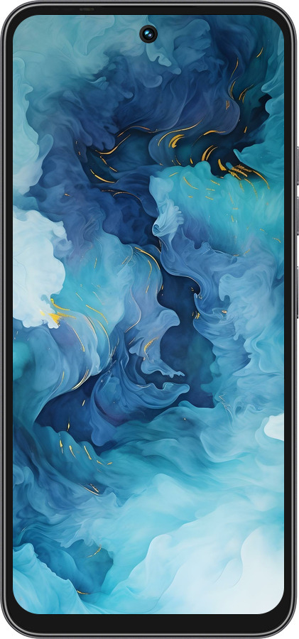 Силиконовый чехол Акварель для Tecno Spark 40C - 6320u-4127 изображение 