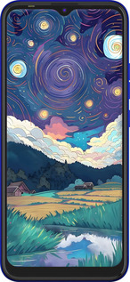TPU чехол Креативный арт для Tecno Spark 6 Go KE5 - 6322b-2452 изображение 
