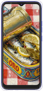 Силикон с усиленными углами чехол Vintage Sardine Tin Phone для Tecno Spark 6 Go KE5 - 6772sp-2452 изображение 