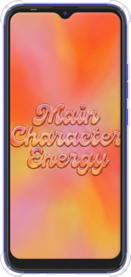 Силикон с усиленными углами чехол Aura Gradient Main Character Energy Aesthetic Y2K для Tecno Spark 6 Go KE5 - 6783sp-2452 изображение 