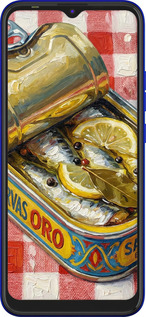 Силиконовый чехол Vintage Sardine Tin Phone для Tecno Spark 6 Go KE5 - 6772u-2452 изображение 