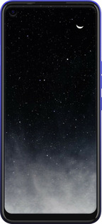 TPU чехол Сині хмари, Синій місяць для Tecno Spark 6 KE7 - 6396b-2418 изображение 
