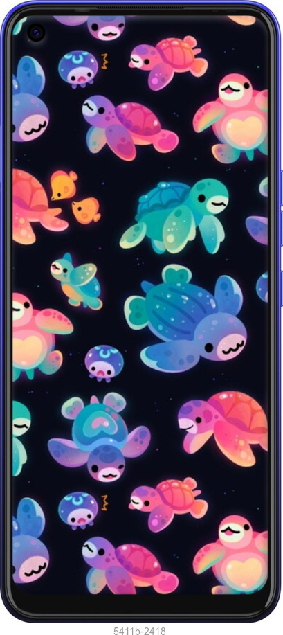 TPU чехол № 5411 для Tecno Spark 6 KE7 - 5411b-2418 изображение 