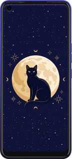 Силиконовый чехол Cute Cat Celestial/Witchy для Tecno Spark 6 KE7 - 6787u-2418 изображение 
