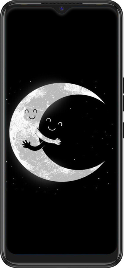 TPU чехол Лунные объятия для Tecno Spark 7 KF6n - 6508b-2421 изображение 