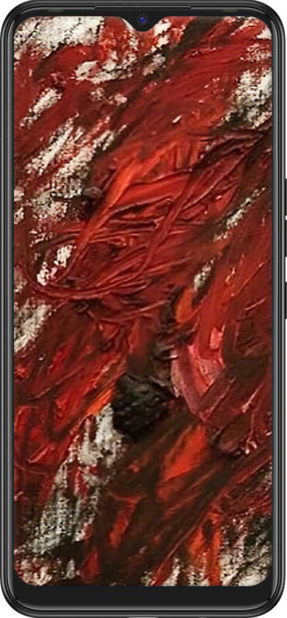 TPU чехол Абстрактная композиция в красных тонах для Tecno Spark 7 KF6n - 6541b-2421 изображение 