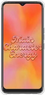 Силикон с усиленными углами чехол Aura Gradient Main Character Energy Aesthetic Y2K для Tecno Spark 7 KF6n - 6783sp-2421 изображение 
