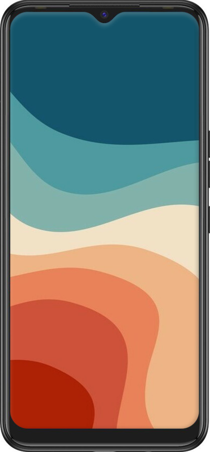 Силіконовий чехол У стилі ретро з хвилями для Tecno Spark 7 KF6n - 6531u-2421 изображение 
