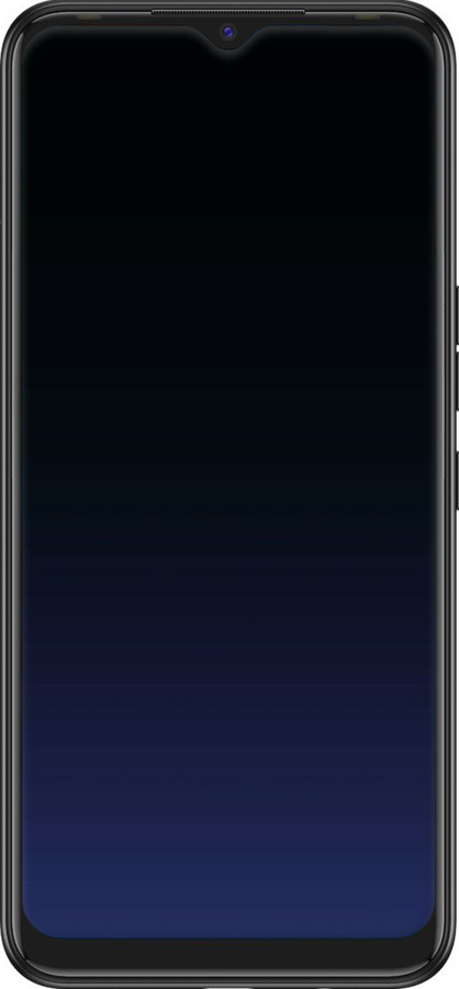 Силиконовый чехол Градиент в тёмно - синем стиле для Tecno Spark 7 KF6n - 6542u-2421 изображение 