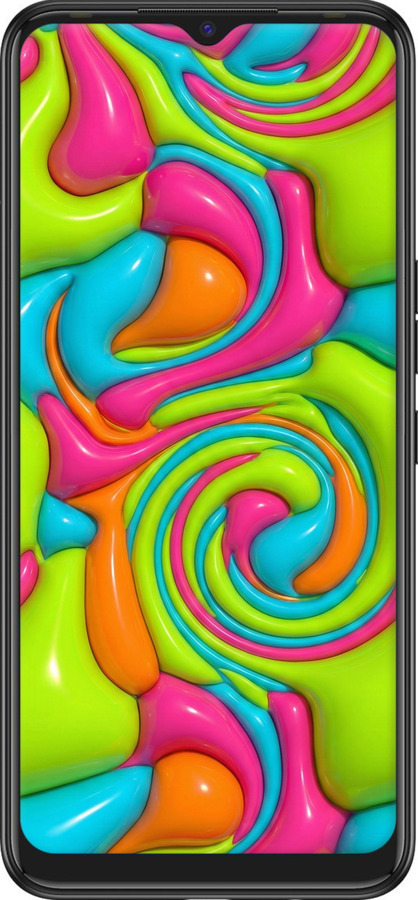 Силиконовый чехол Y2K Jelly Dream для Tecno Spark 7 KF6n - 6780u-2421 изображение 