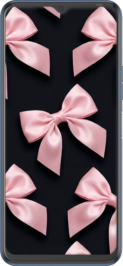 TPU чехол Coquette Ribbons Dark Coquette для Tecno Spark 8p KG7n - 6767b-2526 изображение 
