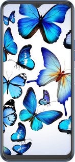 Силіконовий чехол Метелики для Tecno Spark 8p KG7n - 6023u-2526 изображение 
