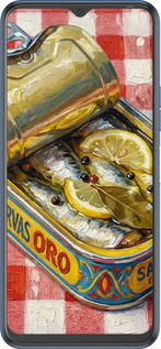 Силиконовый чехол Vintage Sardine Tin Phone для Tecno Spark 8p KG7n - 6772u-2526 изображение 