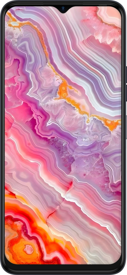 Силиконовый чехол Мрамор 2 для Tecno Spark 9 Pro - 6307u-2832 изображение 