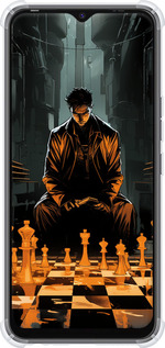 Силіконовий протиударний с посиленими кутами чехол Шахмати для Tecno Spark 8C KG5k - 5951sp-2680 изображение 