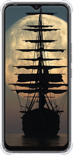 Силикон с усиленными углами чехол Корабль для Tecno Spark Go 2022 KG5m - 5998sp-2638 изображение 